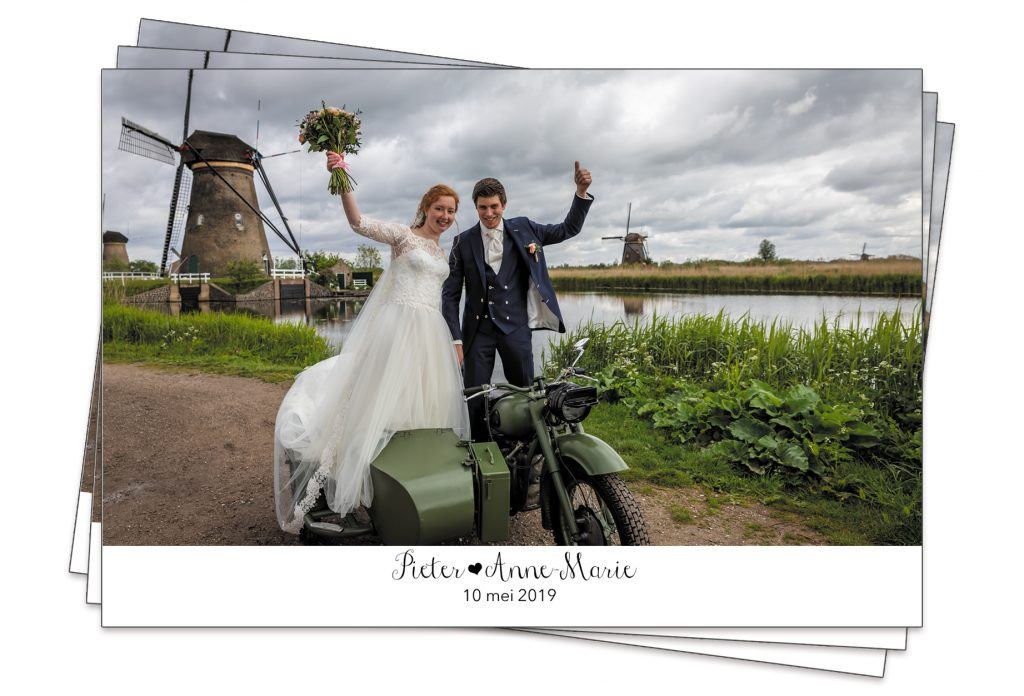 Trouwfotograaf - Bedankkaarten - Sliedrecht - Dordrecht - Rotterdam - Gorinchem