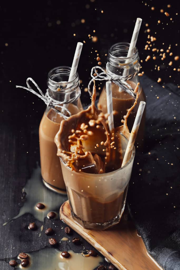 Foodfotografie-ijs-koffie-splash