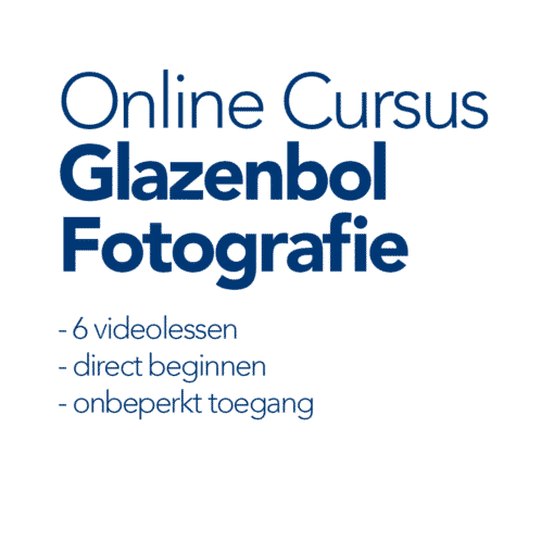 Fotografie Ploeg Benelux B.V. online cursus glazenbol fotografie
