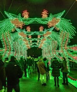 Fotograferen tijdens China light Festival