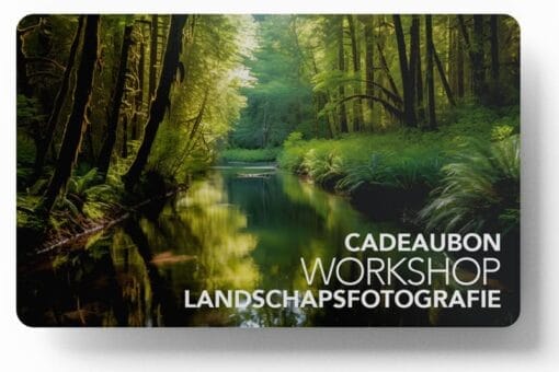 Cadeaubon - Workshop Landschapsfotografie  + Giftbox