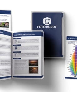 Combi: Buddy Sluitertijd + Album 4 Fotografie Ploeg Benelux B.V. FotoBuddy fotomapje Mockup 1 WIT 1