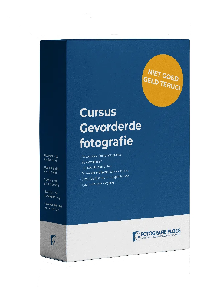 Gevorderde Cursus Fotografie - Online - 1 jaar verlengen