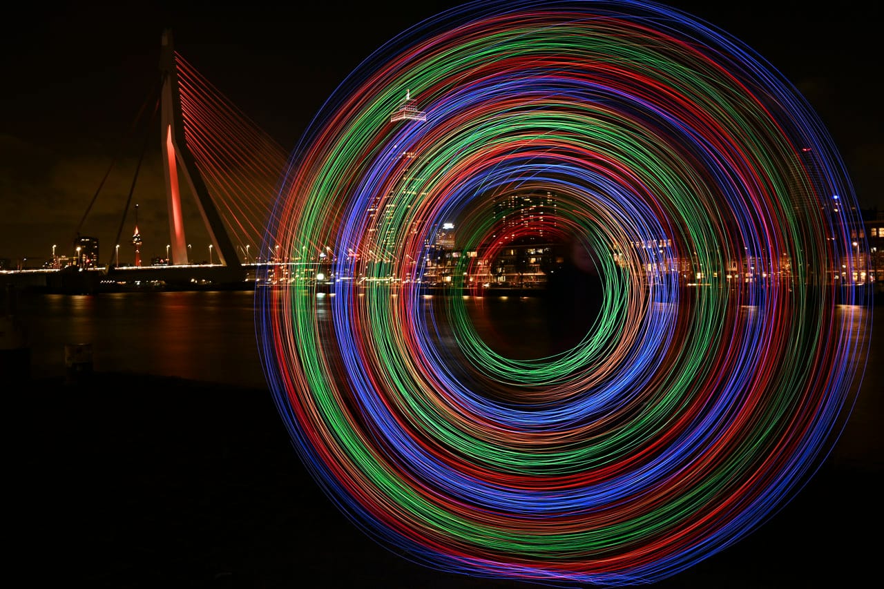 Fotografie Ploeg Benelux B.V. Workshop Lightpainting 25 11 22 Kerstlampjes 1