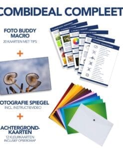 Combi: Buddy Macro + Spiegel + Achtergrondkaarten