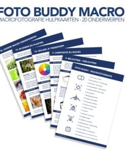 Combi: Foto Buddy Macro + Verzamelalbum