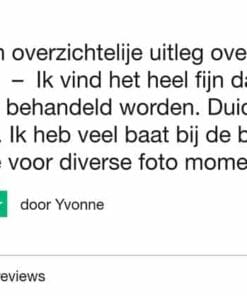 Fotografie Ploeg Benelux B.V. foto buddy trustpilot review yvonne