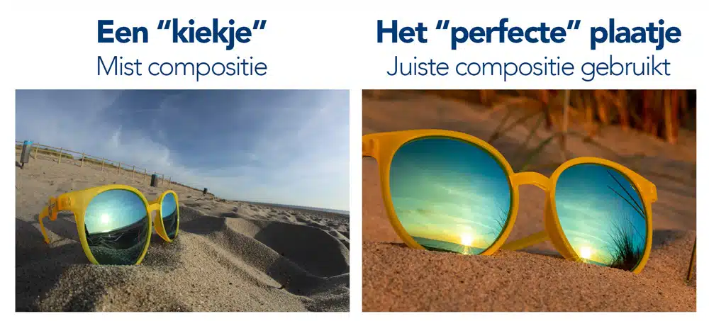 Foto Buddy - Fotokaarten 10 Fotografie Ploeg Benelux B.V. online cursus compositie verschil1