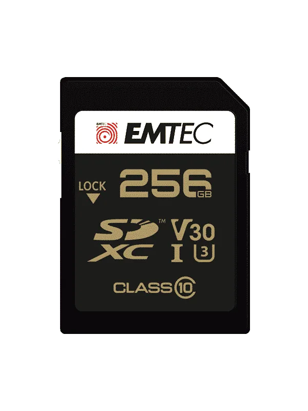 2 x SD kaart - 256 GB Class 10 UHS-I U3 V30 A1