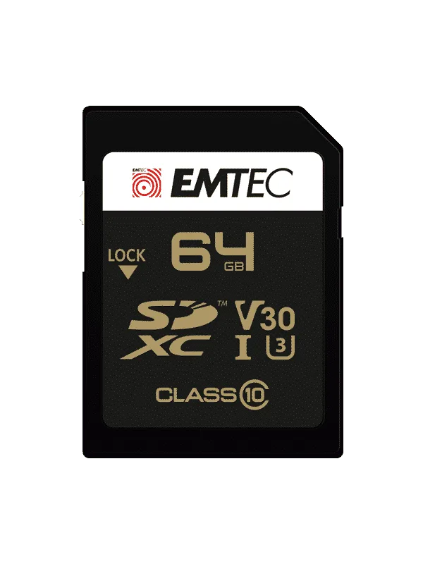 2 x SD kaart - 64 GB Class 10 UHS-I U3 V30 A1