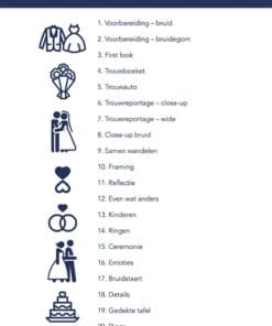 Alternative view of Foto Buddy Inspiratiekaarten Trouwen