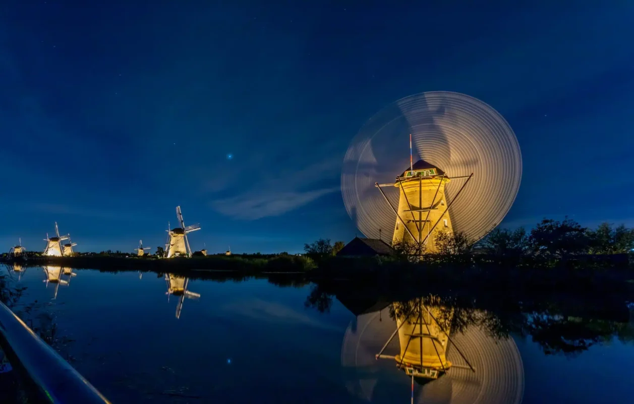 Workshop Nachtfotografie - Verlichtingsweek Kinderdijk 2 Fotografie Ploeg Benelux B.V. workshop fotografie verlichtingsweek kinderdijk