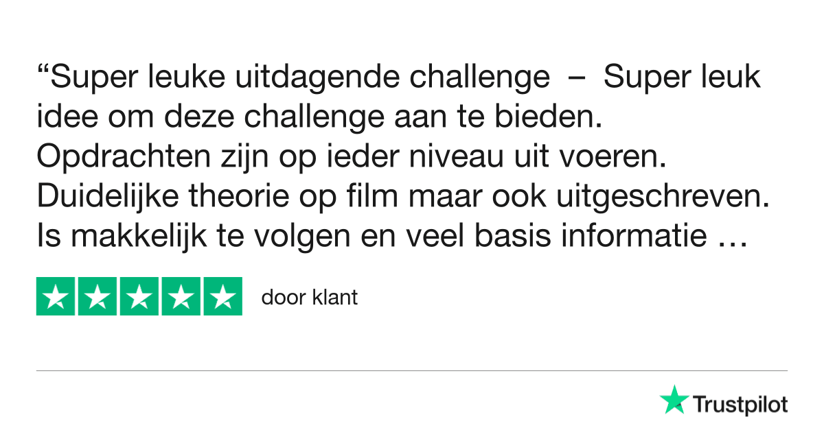 Fotografie Ploeg Benelux B.V. Trustpilot Review Challenge 1 klant