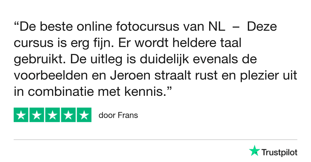 Fotografie Ploeg Benelux B.V. Trustpilot Review Online Fotocursus Frans