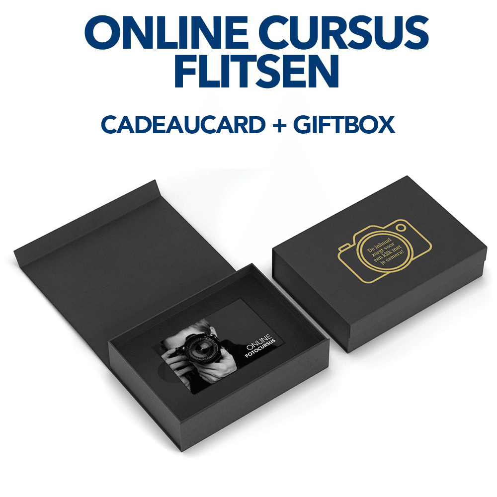 Online Cursus Flitsen 8 Fotografie Ploeg Benelux B.V. flitsen cadeaucard
