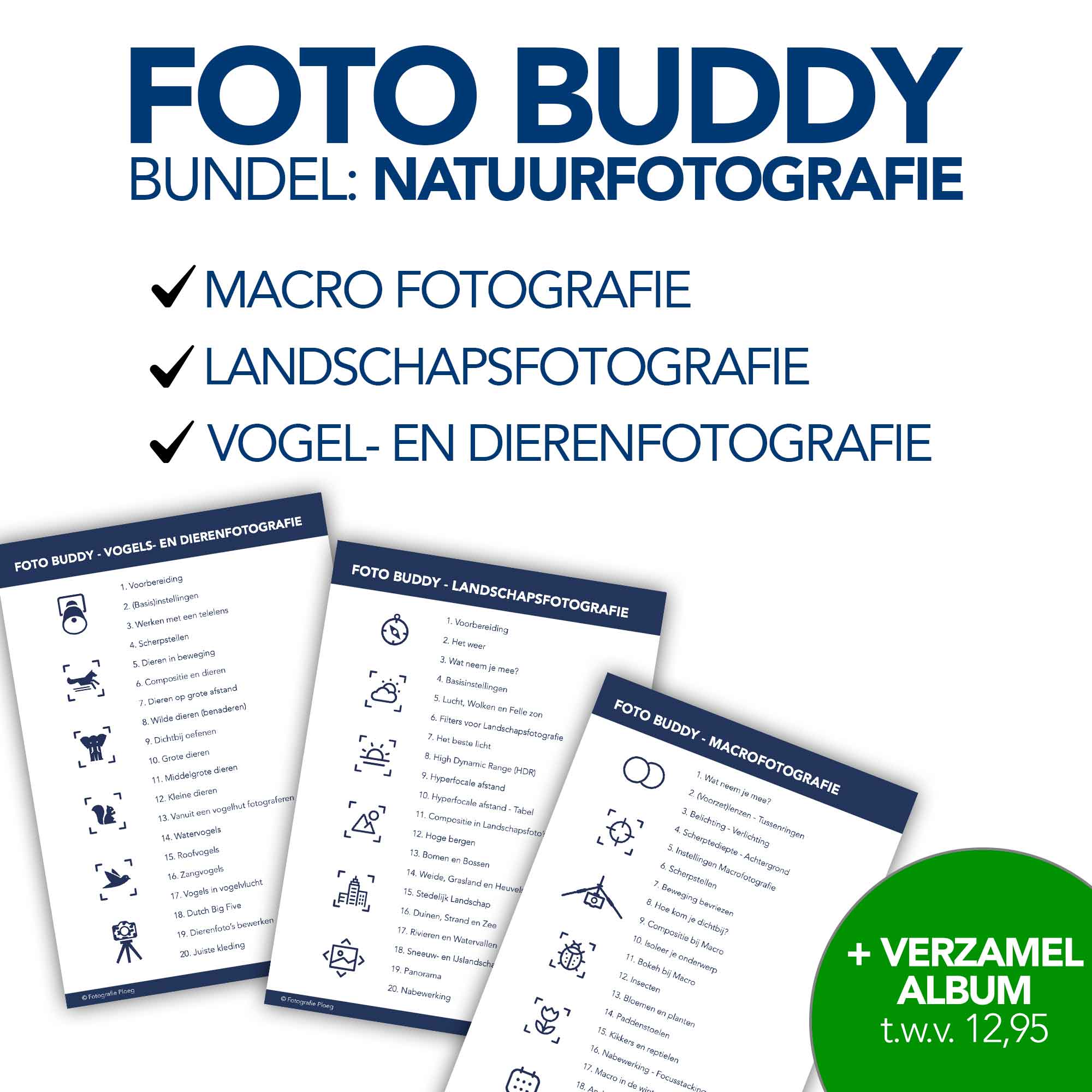 Fotografie Ploeg Benelux B.V. buddy natuur check