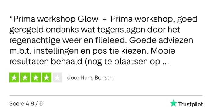 Fotografie Ploeg Benelux B.V. GLOW Trustpilot Review Hans Bonsen