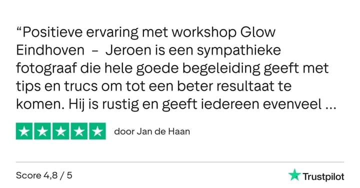 Fotografie Ploeg Benelux B.V. GLOW Trustpilot Review Jan de Haan